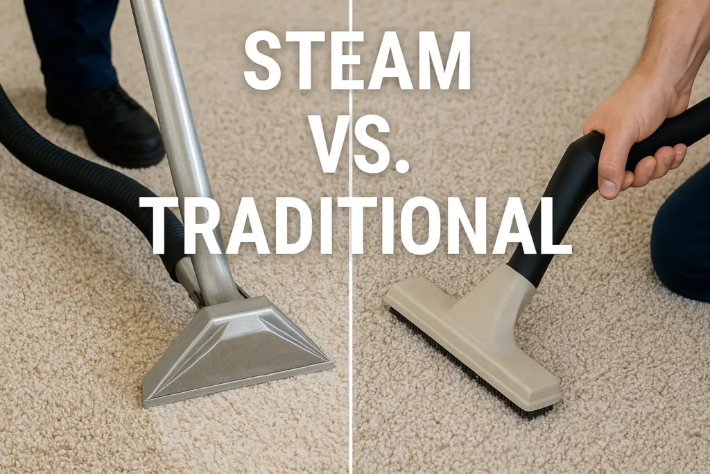 Steam carpet cleaning Raleigh NC