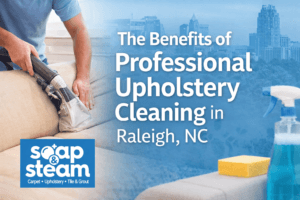Benefits of Professional Upholstery Cleaning in Raleigh NC