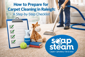 How to Prepare for Carpet Cleaning in Raleigh